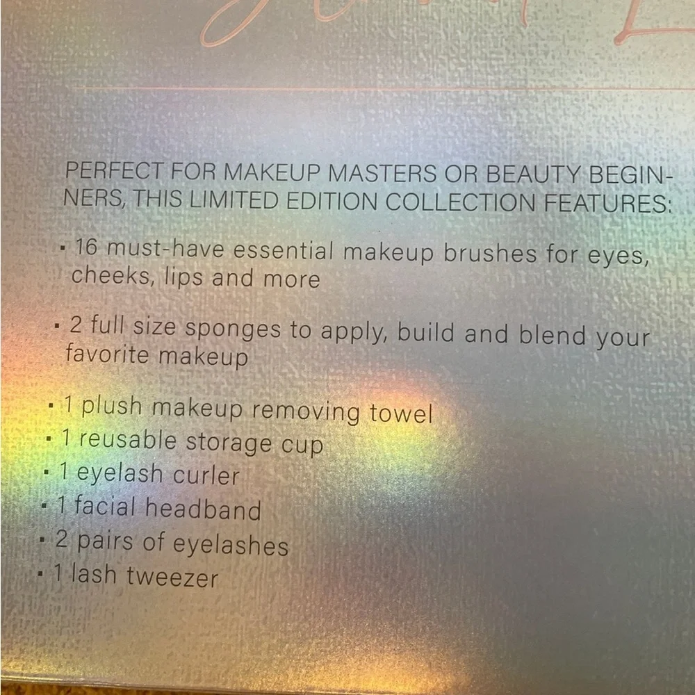 Lavender Makeup Brush Set